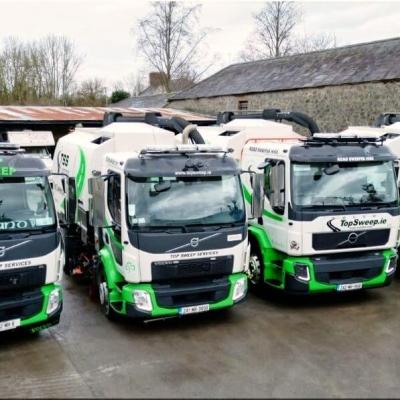 Top Sweep Services Trucks